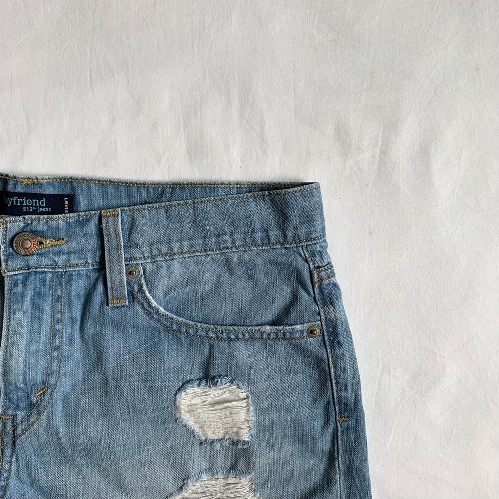Levi 513 denim shorts
